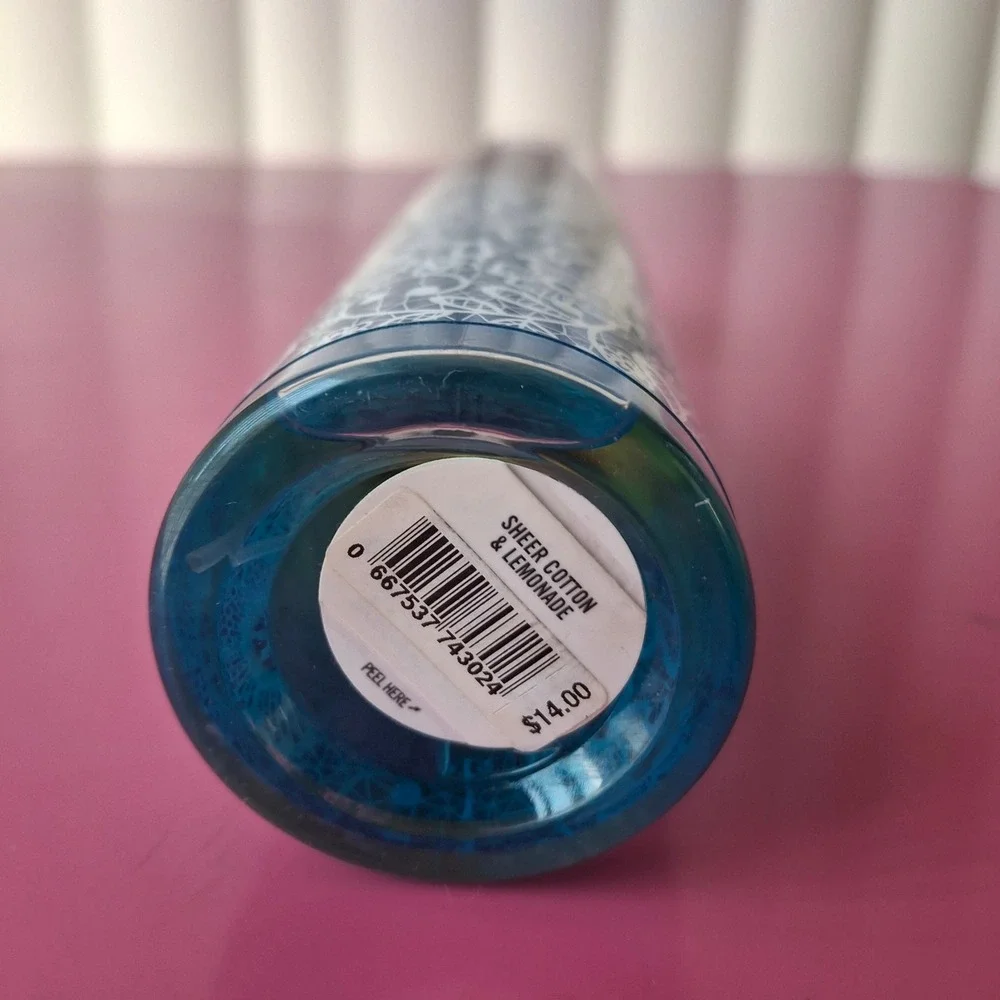 Bath & Body Works SHEER COTTON & LEMONADE Fine Fragrance Mist 8 oz Retired